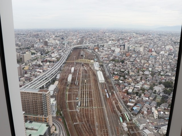 名古屋プリンスホテル名古屋の窓からの景色