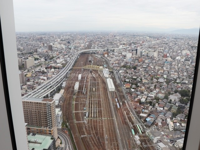 名古屋プリンスホテル名古屋の窓からの景色