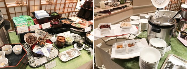 ホテルオークラ東京ベイの朝食和食