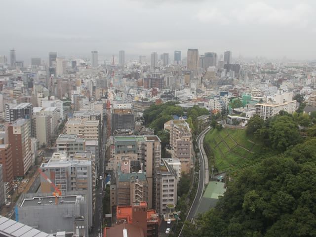 ANAクラウンプラザホテル神戸の部屋から見える景色