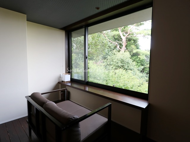 ねぎや陵楓閣のお部屋からの景色