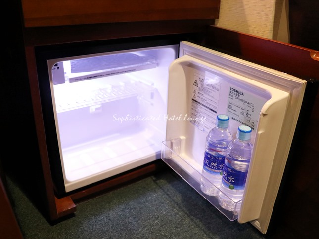 三井ガーデンホテル仙台のお部屋の備品（冷蔵庫）