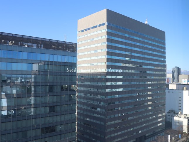 三井ガーデンホテル仙台のお部屋からの景色