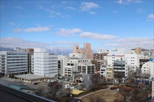 スタンダードフロアのお部屋からの景色