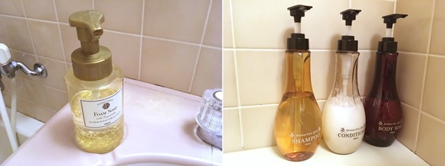 ユインチホテル南城のバスアメニティ