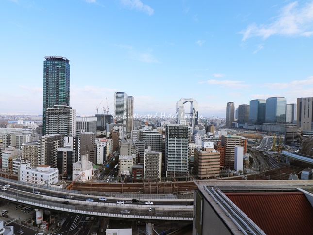 ホテル阪神大阪のお部屋の景色の口コミと評判