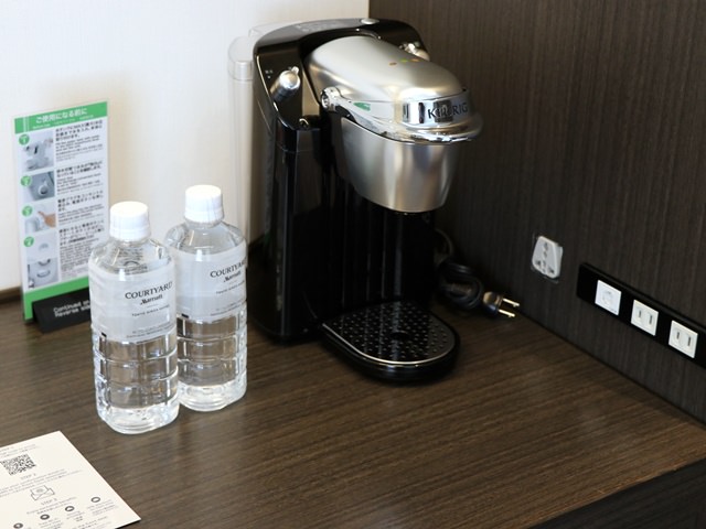 コートヤード・マリオット銀座東武ホテルの備品