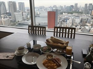 上階の朝食会場