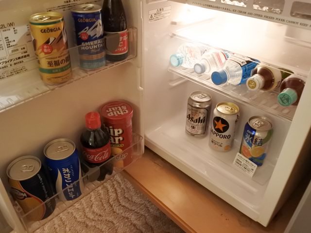 東京ドームホテルの備品の種類