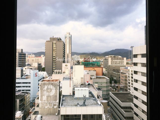 客室窓からの景色