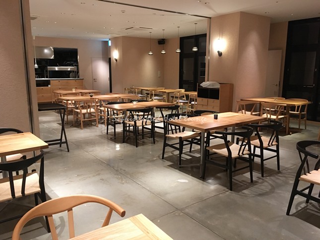 朝食会場