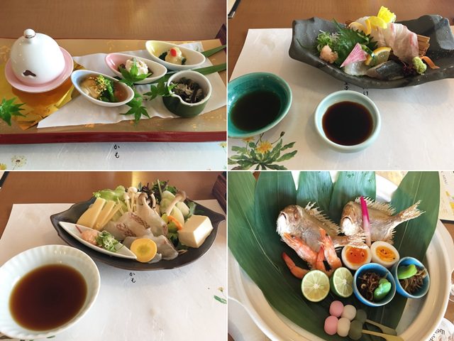 ホテル万葉岬の食事（夕食）