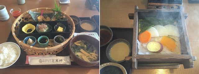 ホテル万葉岬の食事（朝食）
