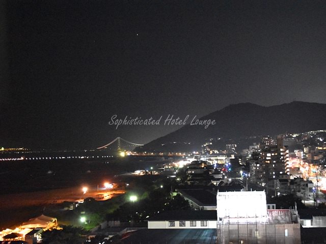 シーパル須磨のお部屋からの夜景