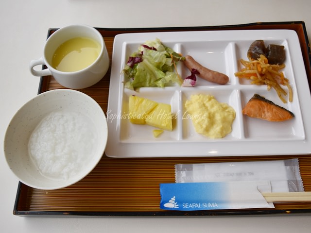 シーパル須磨の朝食ブッフェのメニュー