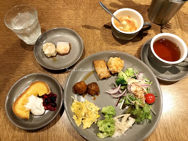 デリ風の朝食