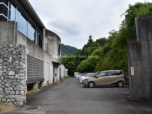 ホテル星羅四万十の無料駐車場