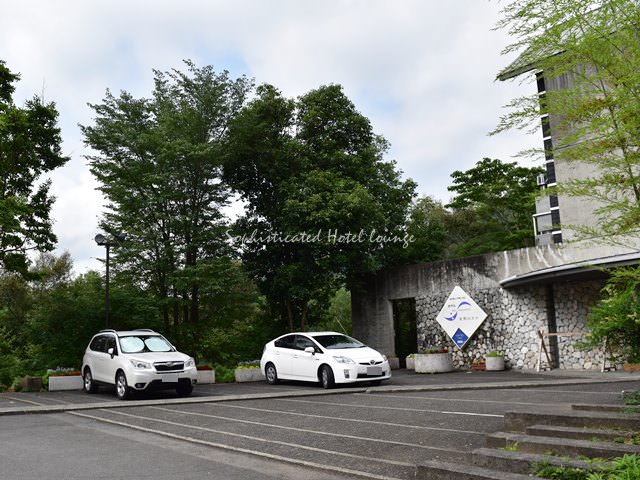 ホテル星羅四万十の無料駐車場