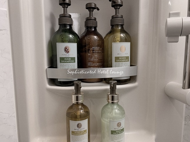 DHC「OLIVE GOLD」のシャンプー、ボディソープ、コンディショナー