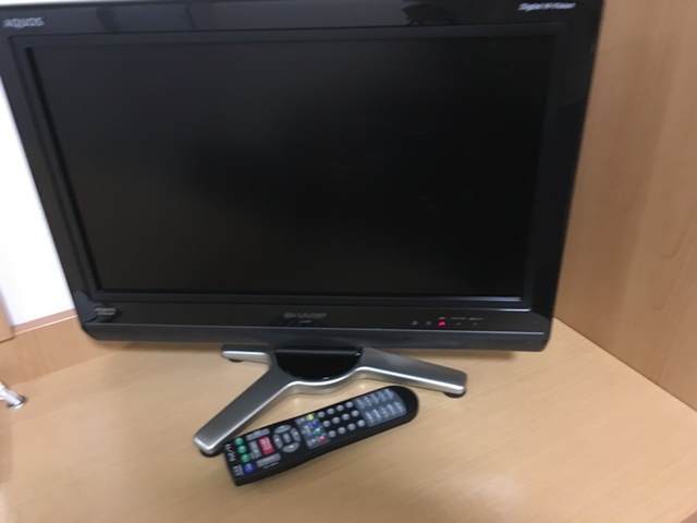 コンフォートホテル那覇県庁前の客室備品（テレビ）