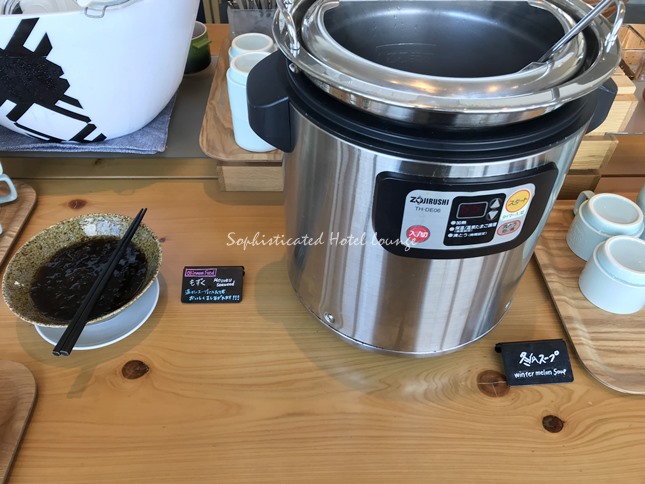 冬瓜を使ったスープやもずく