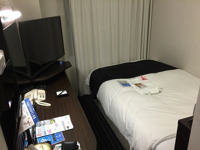 アパヴィラホテル淀屋橋のお部屋の様子と備品