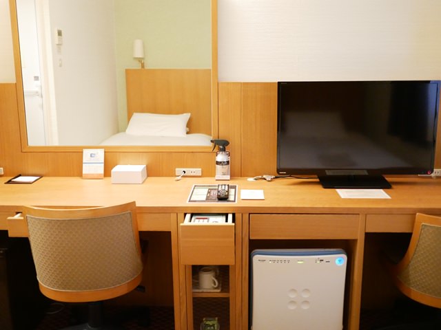 ハートンホテル心斎橋の客室内の様子と備品は？