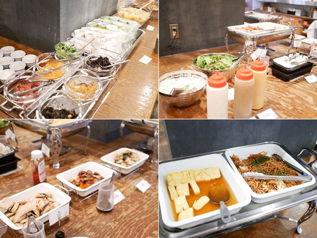 ハートンホテル心斎橋の朝食ブッフェ