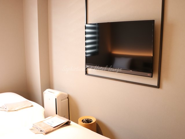 ホテル・アンドルームス新大阪の客室備品（テレビ）