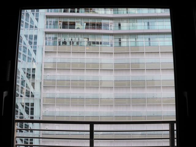 ホテルトラスティ大阪阿倍野の客室から見える景色