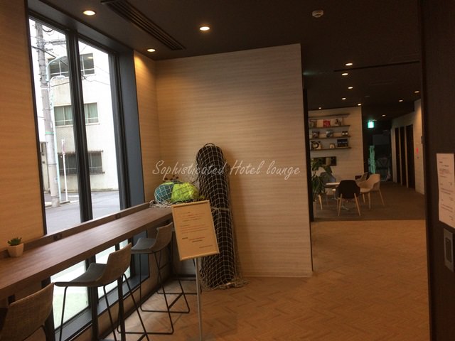 ベルケンホテル東京のフロント