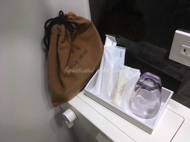 ベルケンホテル東京のアメニティグッズ