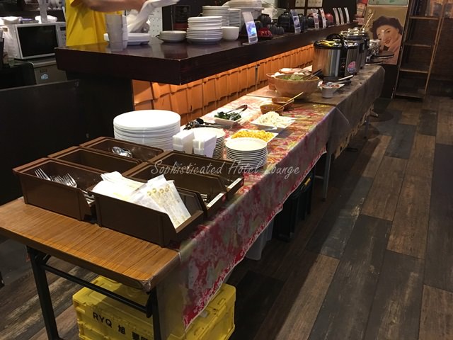 センチュリオンホテルレジデンシャルキャビンタワーの朝食メニュー