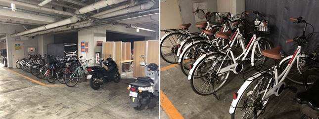 貸し自転車
