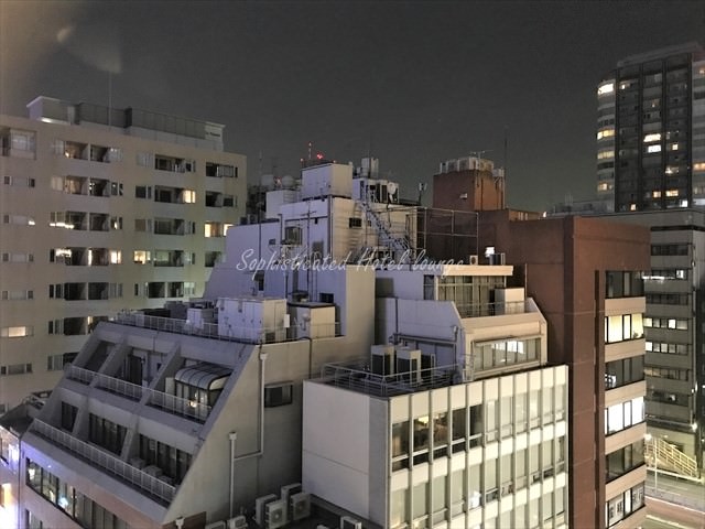 ホテルモントレ銀座の窓から見える夜景は？