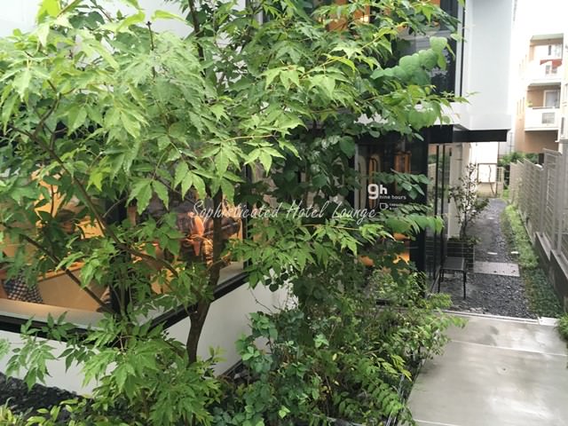 ナインアワーズ赤坂のフロントロビー