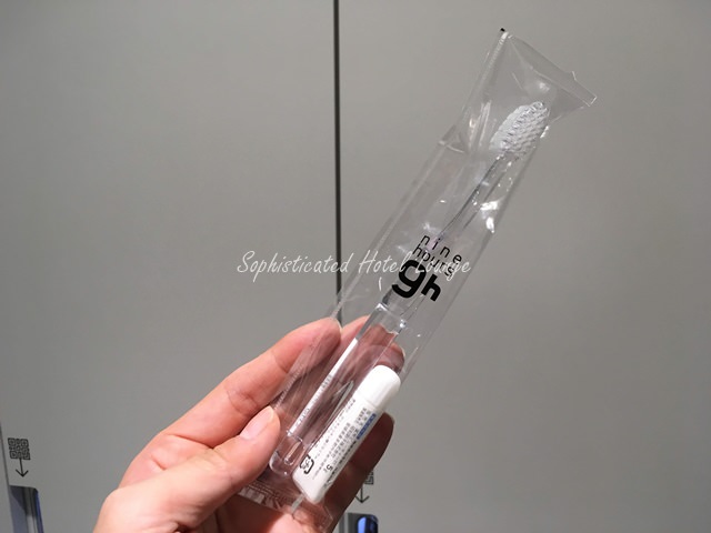 ナインアワーズ赤坂のアメニティグッズ