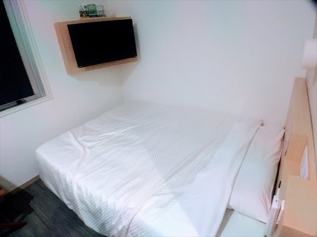 スーパーホテル浅草の客室備品（ベッドの寝心地）