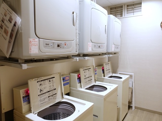 スーパーホテルLohas東京駅八重洲中央口の館内設備（コインランドリー）