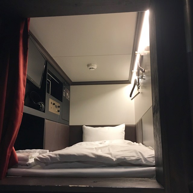 ザ プライムポッド 銀座 東京 THE PRIME POD GINZA TOKYOの客室（ポッド）の様子