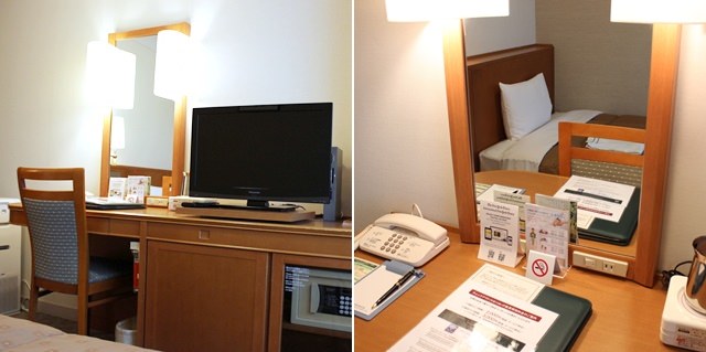 都市センターホテルのお部屋の雰囲気