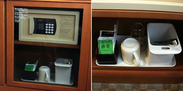 都市センターホテルの客室備品
