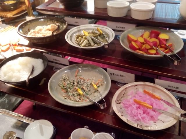 都市センターホテルの朝食メニュー