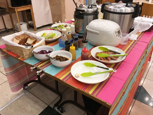 東横イン品川青物横丁駅の朝食