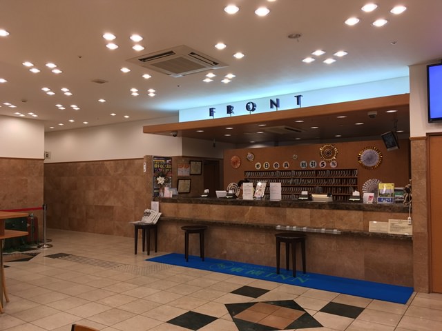 東横イン品川青物横丁駅のフロントロビー