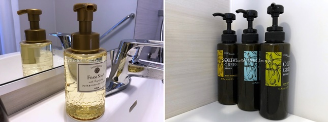 フェイス＆ハンドソープ、シャンプー、コンディショナー、ボディソープ