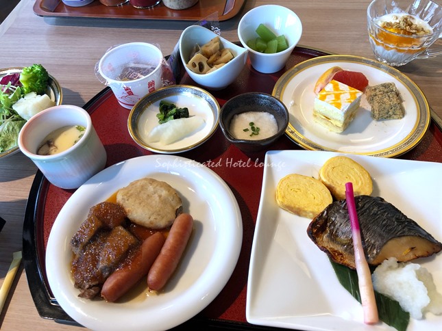 茶碗蒸しや卵焼き、サワラの西京焼き