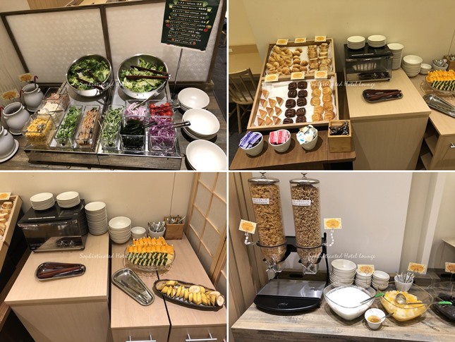 朝食ブッフェメニュー