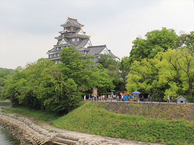 岡山県岡山市おすすめ観光スポット「岡山城」